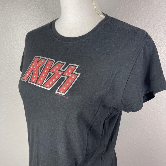 Vintage Vinyl KISS Black t-shirt XL - Picture 4 of 10